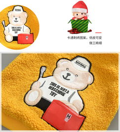 2018儿童加绒加厚卫衣男童卡通加厚卫衣女童加绒上衣