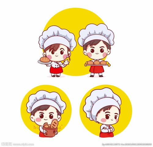 卡通厨师图片