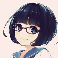 戴眼镜男生卡通头像套图