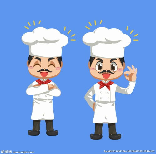 卡通厨师图片