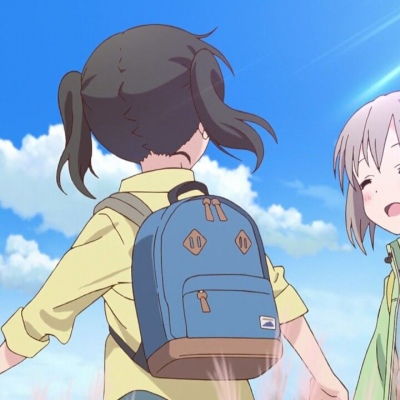 独二闺蜜可爱动漫系列女生头像番前进吧登山少女