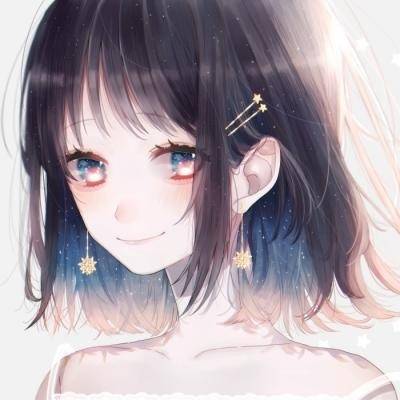 动漫女头高冷傲娇侧脸冷艳个性头像彰显气质范