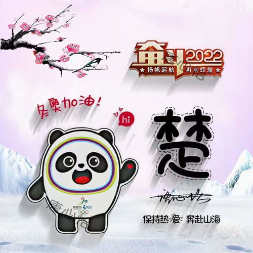 2022冬奥会专属微信头像,39张冰墩墩可爱卡通签名头像,有你的吗
