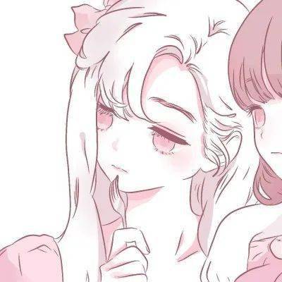 闺蜜头像少女心爆棚多人姐妹卡通头像