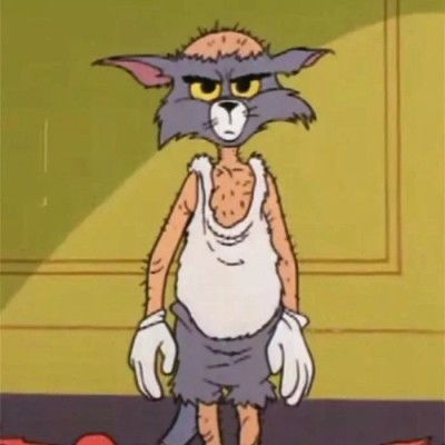 情侣头像猫和老鼠系