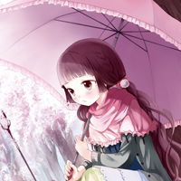 动漫美少女插画个性头像