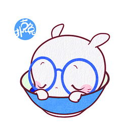 扑克兔图标平面图案三寿zcool