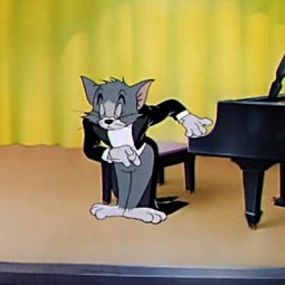 猫和老鼠情侣头像.