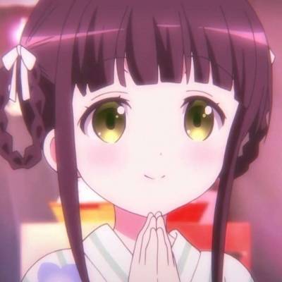 二次元女头可爱呆萌卡哇伊粉色系卡通女头