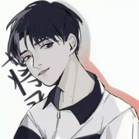 好看的头像卡通男忧郁