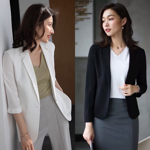 小西服干净利落,30岁的知性可以打造轻熟感