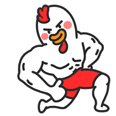 大肌鸡抢红包微信表情包在年三十上架咯