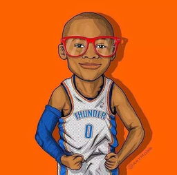 超萌nba球星童年漫画乔丹科比詹姆斯库里韦德你最爱谁