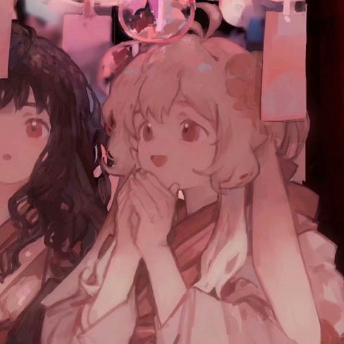 闺蜜头像有幸遇见