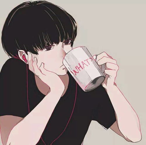 动漫男生头像我清楚每次谈恋爱到最后都只是我动过心