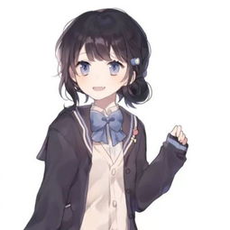 手绘动漫女生头像可爱的动漫女生闺蜜头像一对两张