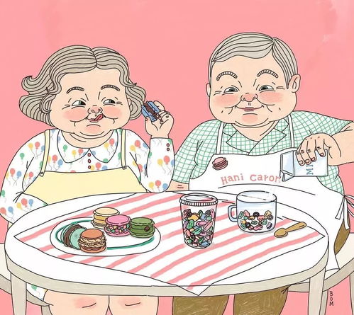 插画这碗狗粮吃的太太太太扎心了我们都比不上80岁的爷爷奶奶