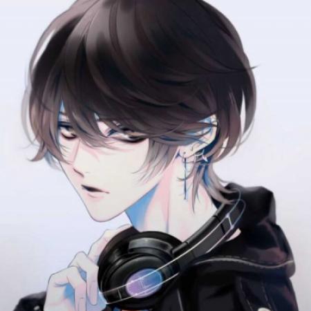 超a的男生头像二次元,手绘插画男生头像图片