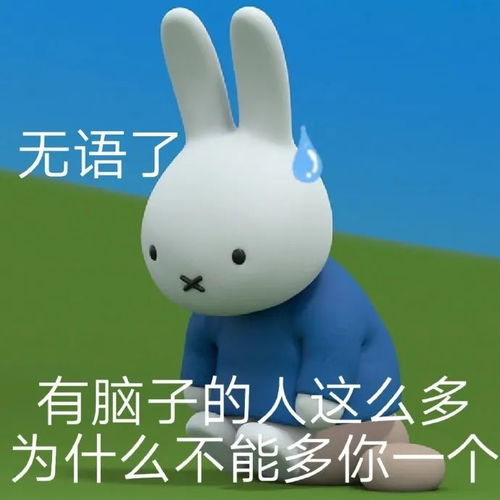 米菲兔阴阳怪气系列表情包三