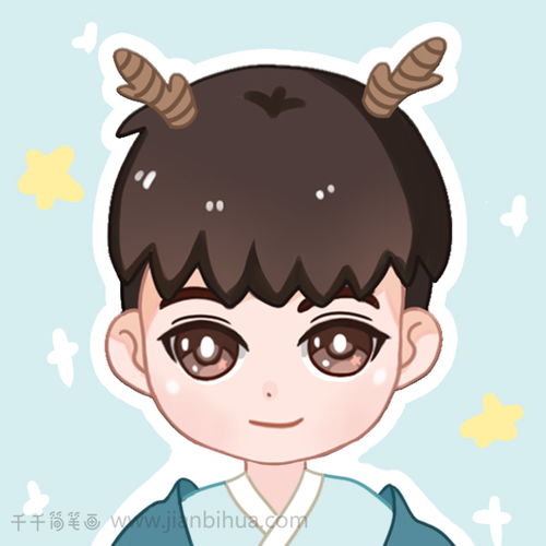 小男孩专属微信头像定制