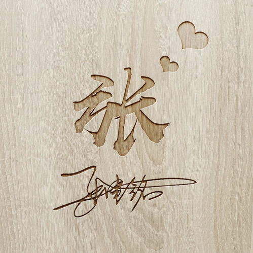 给我一个名字,帮你设计签名,还你一个独一无二的专属微信头像