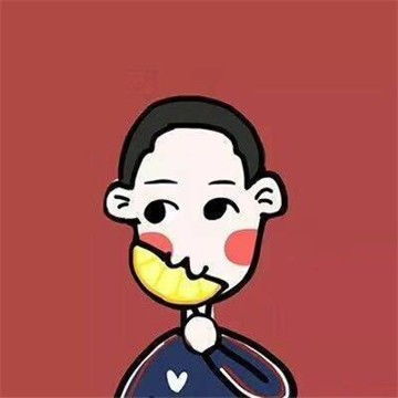 一人一张逗比搞怪动漫情侣头像