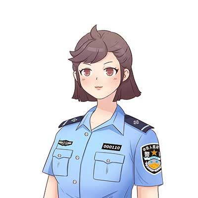 女警版原创微信头像,警花们快来领取