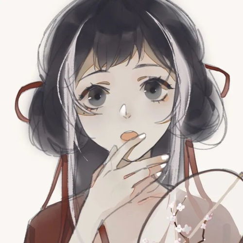 夜深忽梦少年事,唯梦闲人不梦君动漫古风女生头像