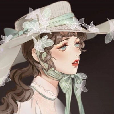 一组非常独特的森系ins风女头