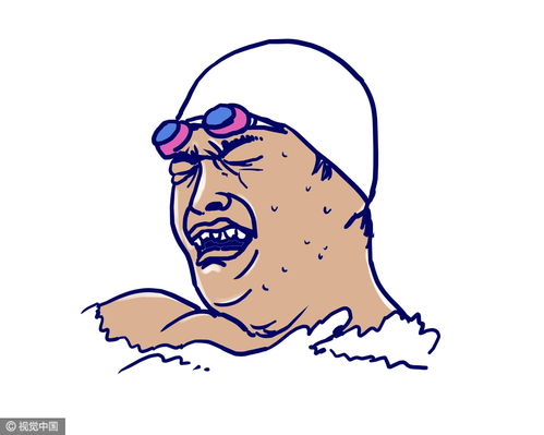 漫画版傅园慧表情包和孙杨哭