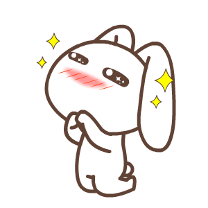 默默兔欢乐表情翔通动漫