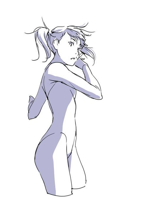 动漫女性人物怎么画