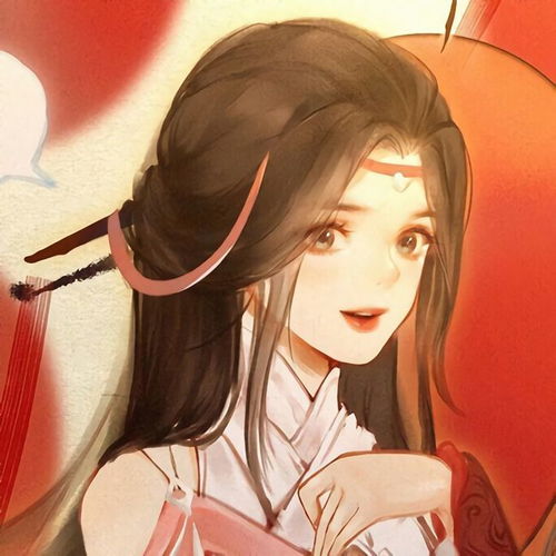 中国古风二次元女头,美到没朋友