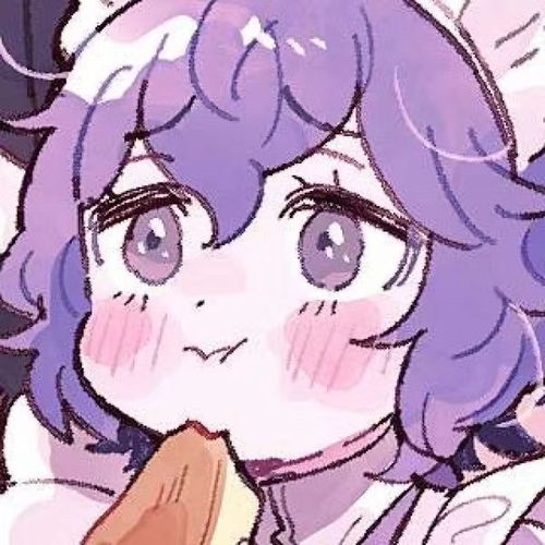 卡通可爱呆萌情侣头像女生