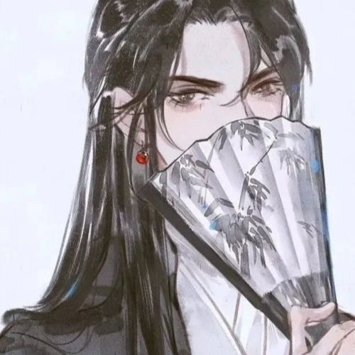 古风动漫忧郁系男头我与春风皆过客,你携秋水揽星河