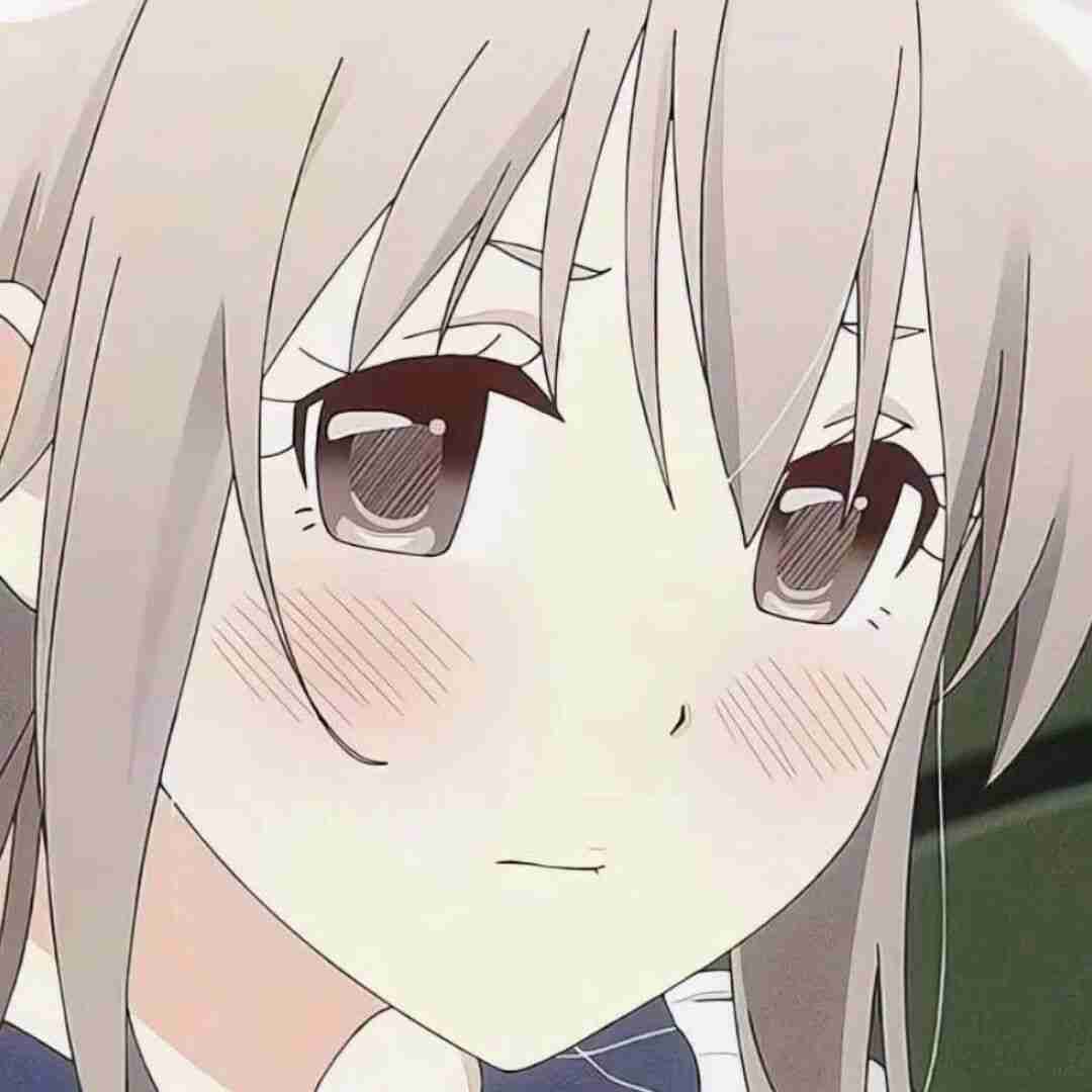 这个头像是不是同一部动漫里的男女主