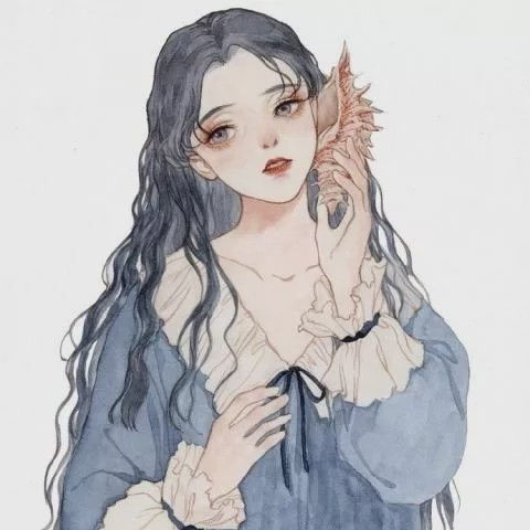 女生动漫头像那女孩对我说