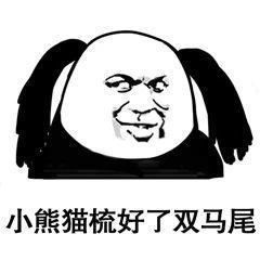 小熊猫梳了一个新发型表情图片小熊猫贴了贴腮红沙雕表情包下载乐游网游戏下载
