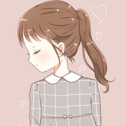二次元唯美个性闺蜜头像萌动漫
