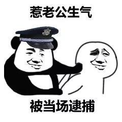 不许动当场逮捕表情图片惹老婆生气被当场逮捕表情包下载乐游网游戏下载