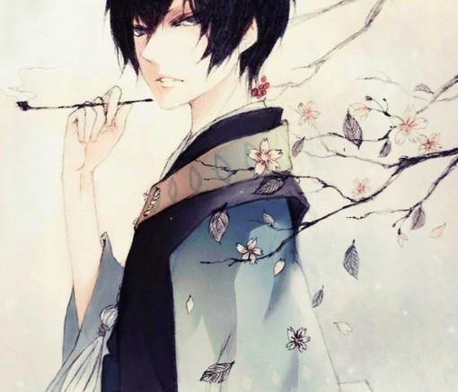 请问有没有森系动漫男生的高清头像,画风简约一点,类似于下面这张图