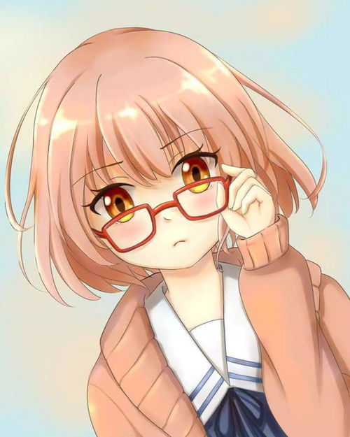 二次元动漫美图,眼镜少女篇