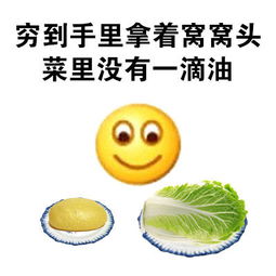 穷到吃土表情包无水印版