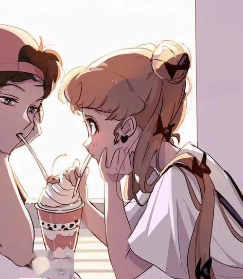 动漫头绪丨闺蜜百合头像
