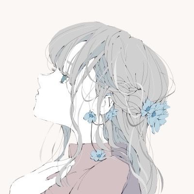有没有好看的短发动漫女头像