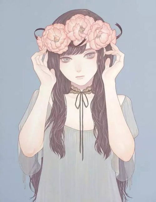 一组少女风插画作品丨王氏教育集团