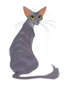 猫咪被你画成这样,是相当搞笑的