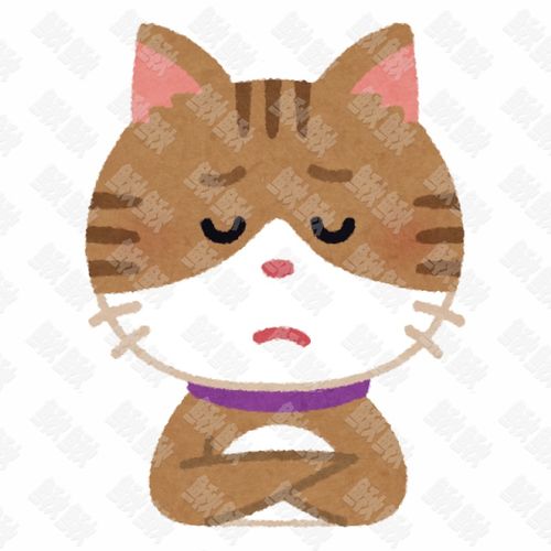 表情无奈发愁皱眉的小狗狗猫咪小猫头像表情包手绘卡通插画手绘png儿童插画免扣素材1阿猫阿狗