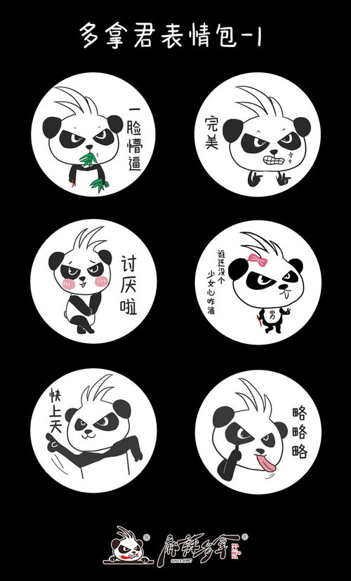 多拿君表情包熊猫表情麻辣多拿品牌宣传微信表情qq表情山城冻画冻疮长在膝盖上海报设计闪屏麻辣多拿原创手绘熊猫多拿君辣条麻辣搞笑麻辣多拿品牌宣传原创画板