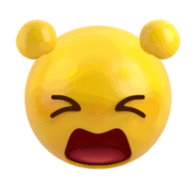 新款qq黄脸3dgif表情qq黄脸3d表情高清无水印下载